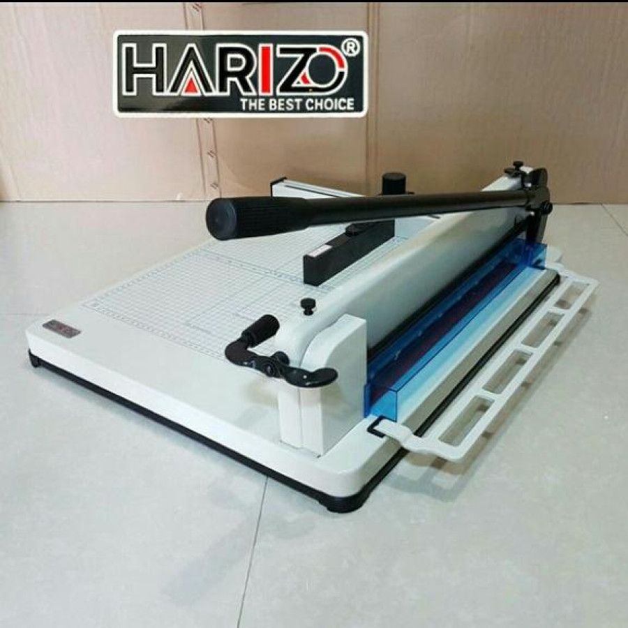 Mesin Pemotong Kertas 858 Kapasitas 1 Rim Merk HARIZO - depan
