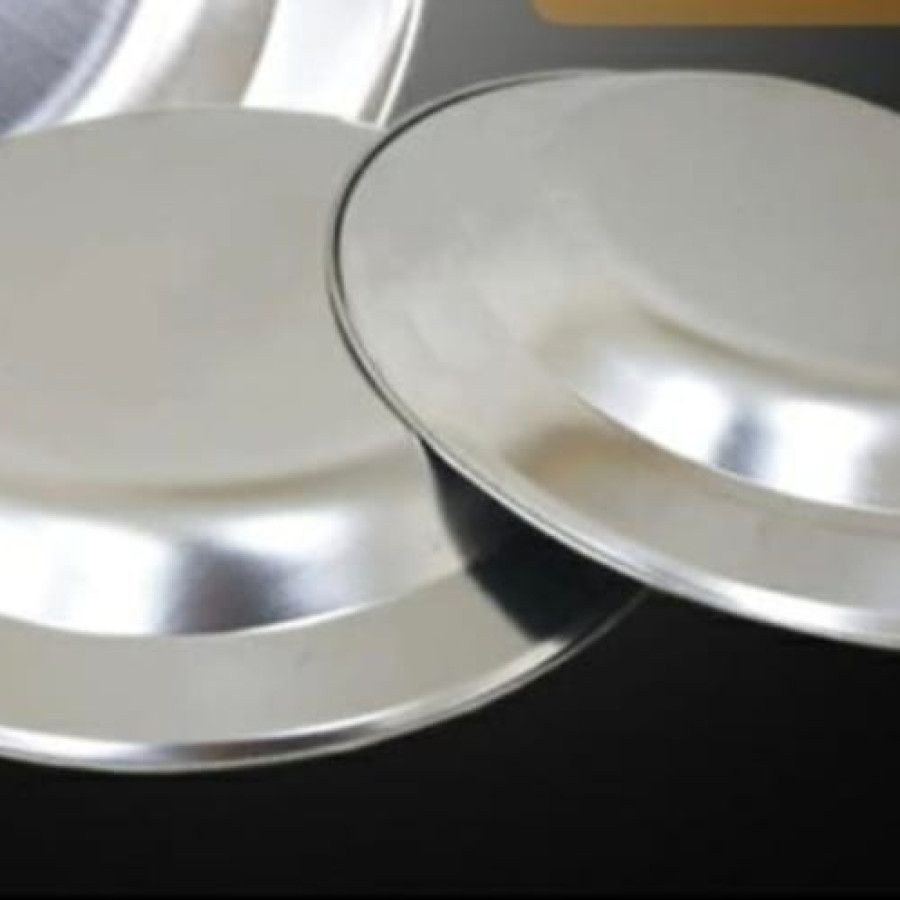 Alat Makan stainless (Piring,sedok dan Mug) - utama