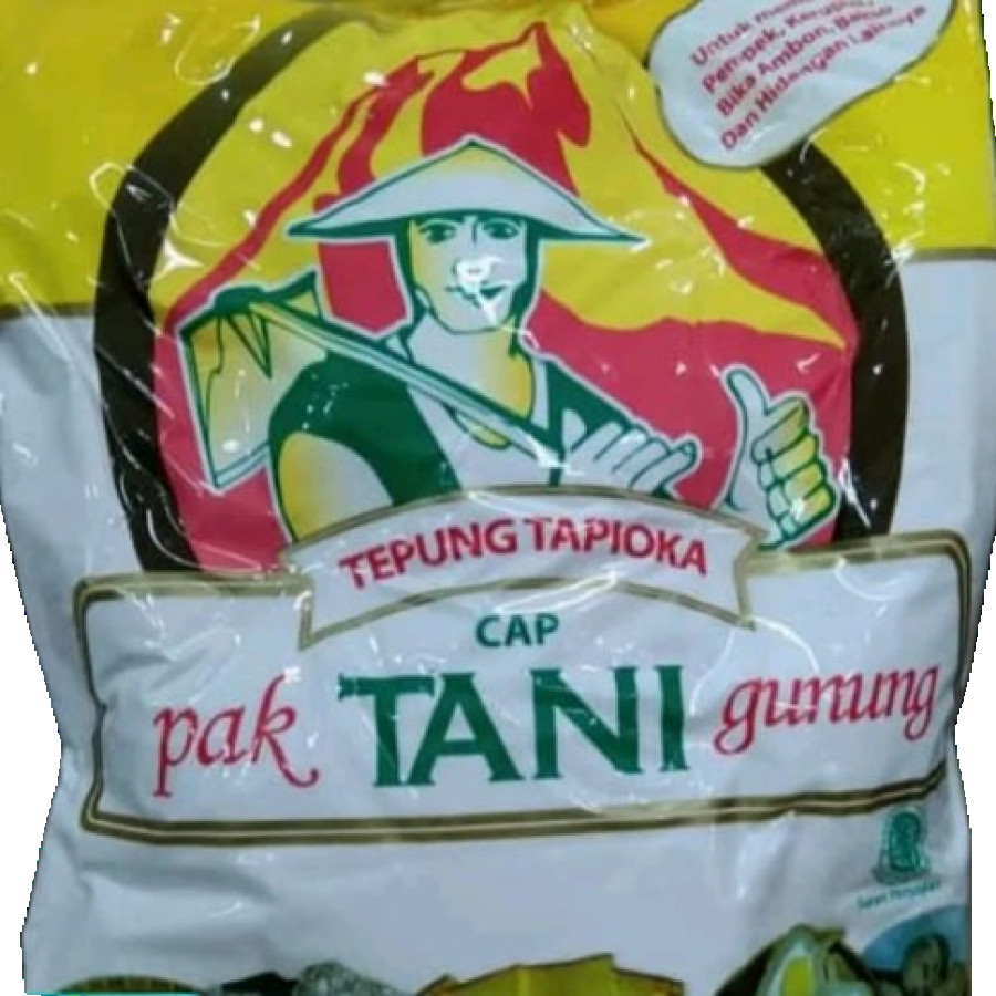 Tepung Tapioka Cap Pak Tani Gunung @1kg