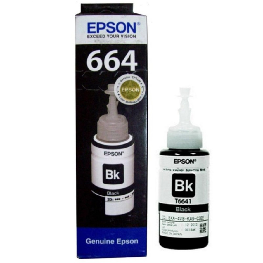 Tinta Printer Epson T664 Black