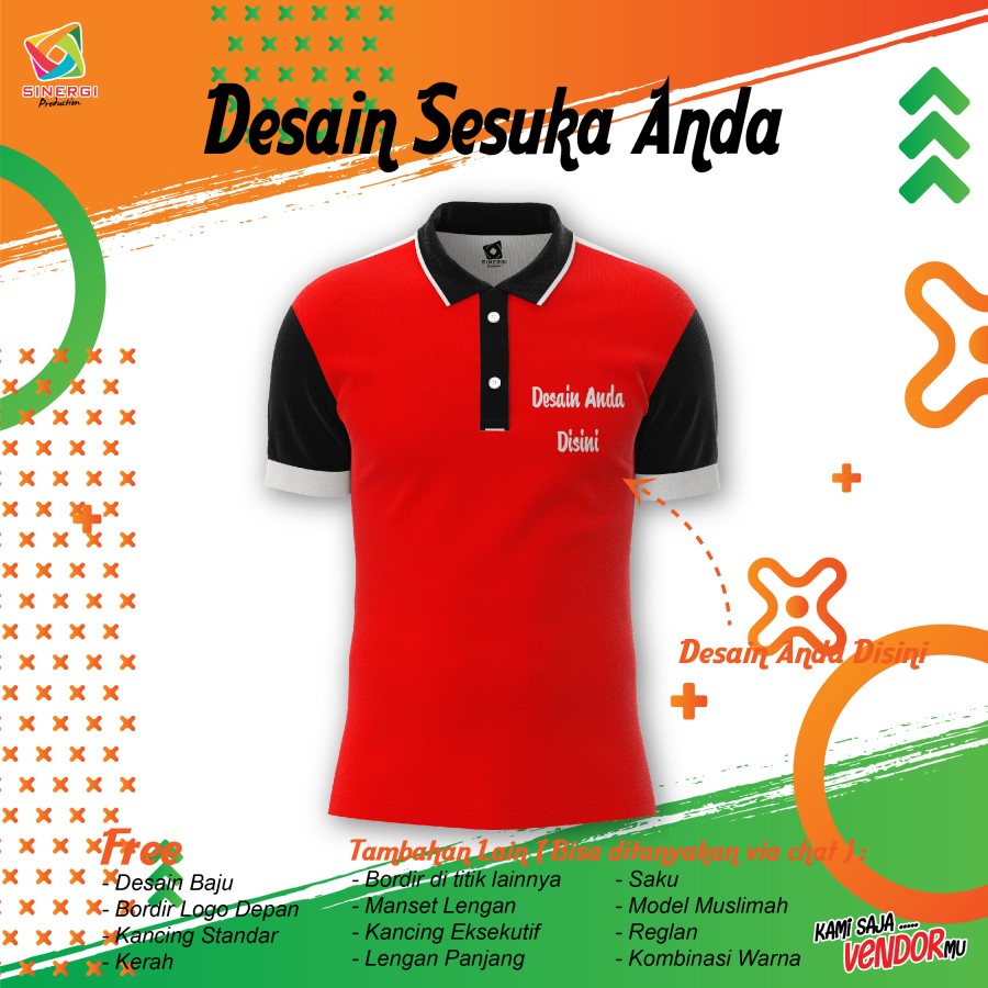 model baju polo