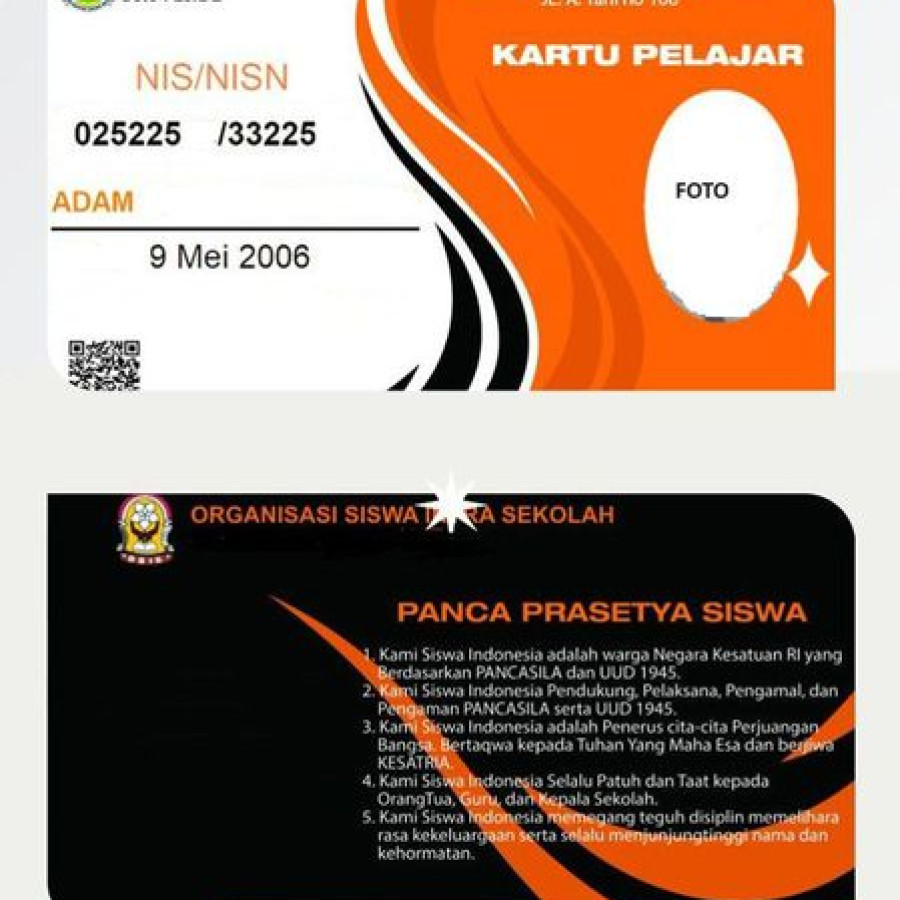 ID Card Siswa/Pegawai