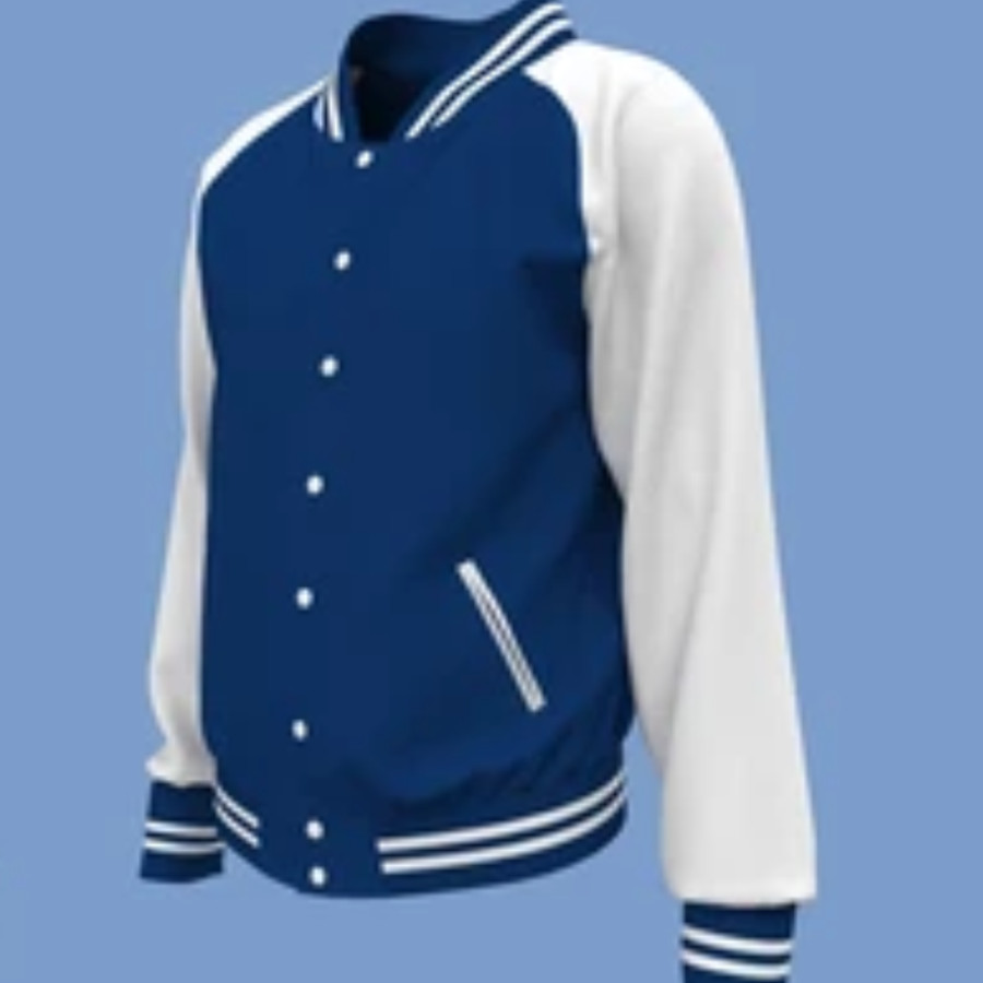 Jaket Varsity - Fleece - samping