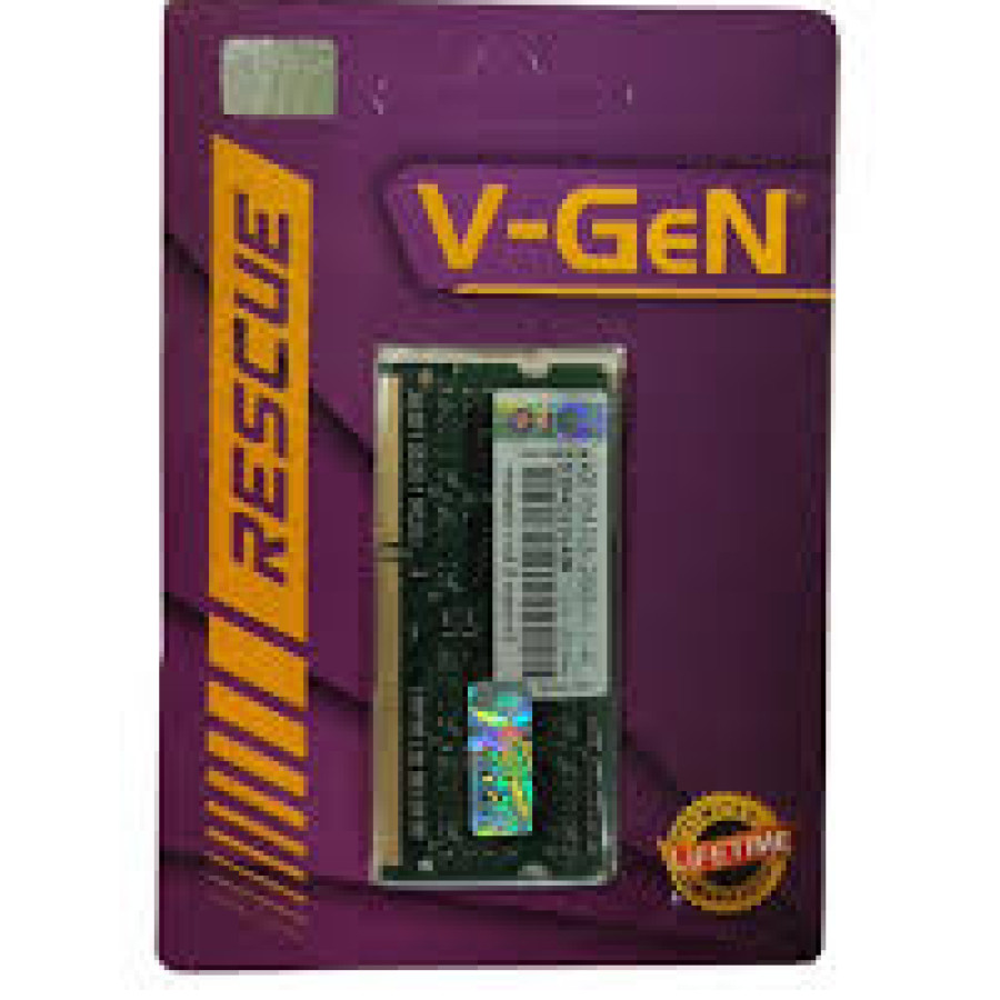 RAM VGEN RESCUE 4GB DDR3 (1Rx8) Low Voltage (1.2V-1.35V) Sodimm