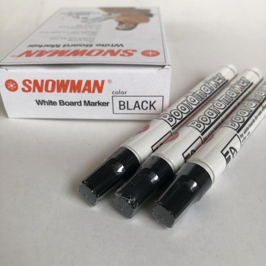 spidol whiteboard Snowman BG12 board marker