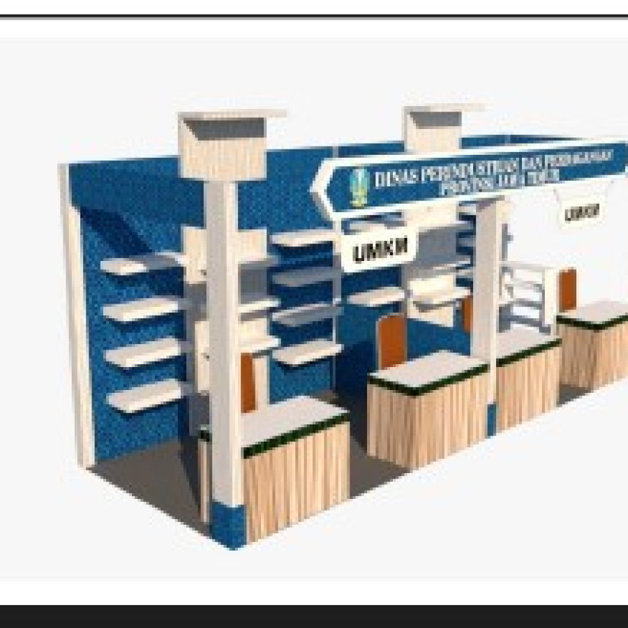Dekorasi Stand ITTIE Batam - depan