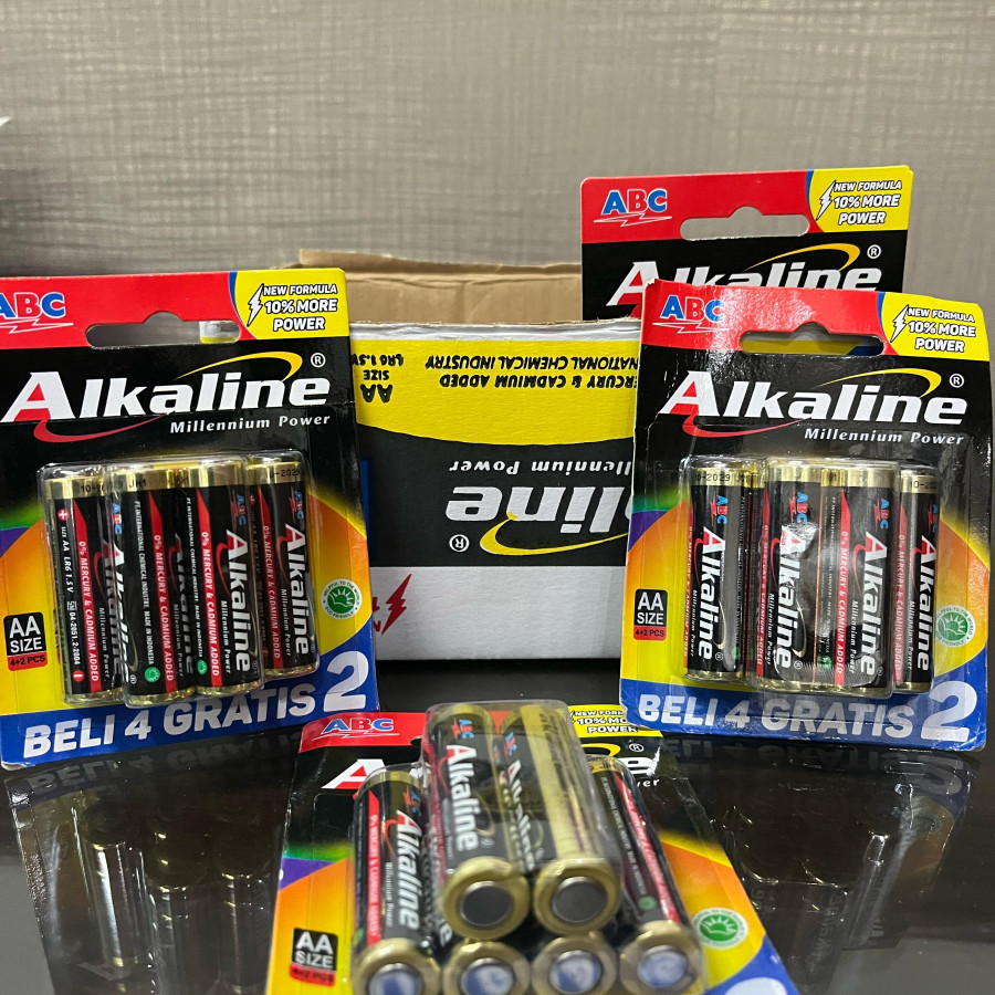 Baterai AA merk alkaline