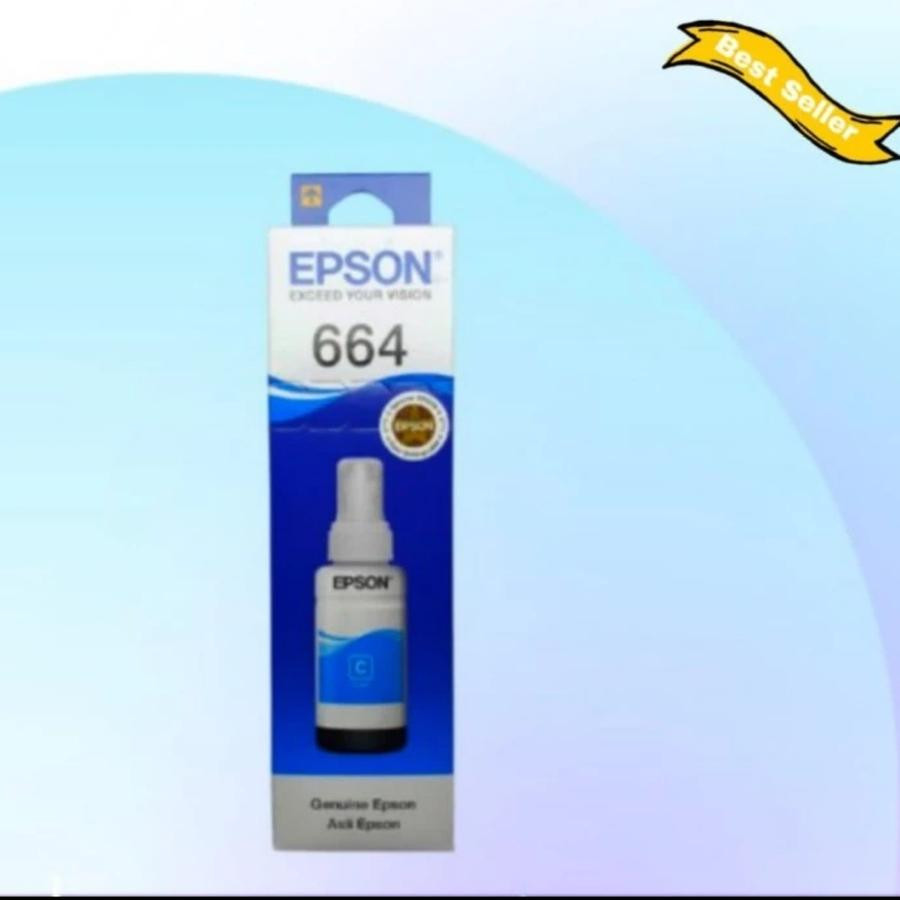 Tinta Epson 664 Black Original L100,L110,L120,L200,L220 - Hitam/Warna - detail