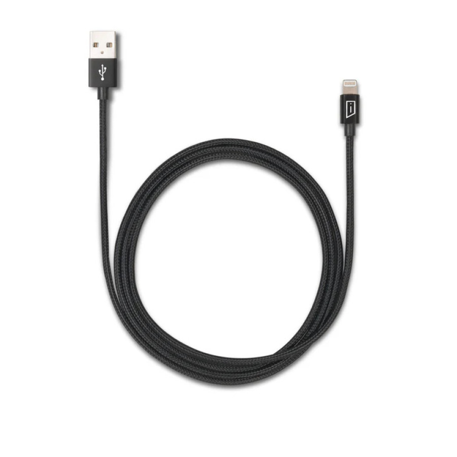 TARGUS iStore Lightning Charge 4ft (1.2m) Braided Cable (Black) [ACC99410]