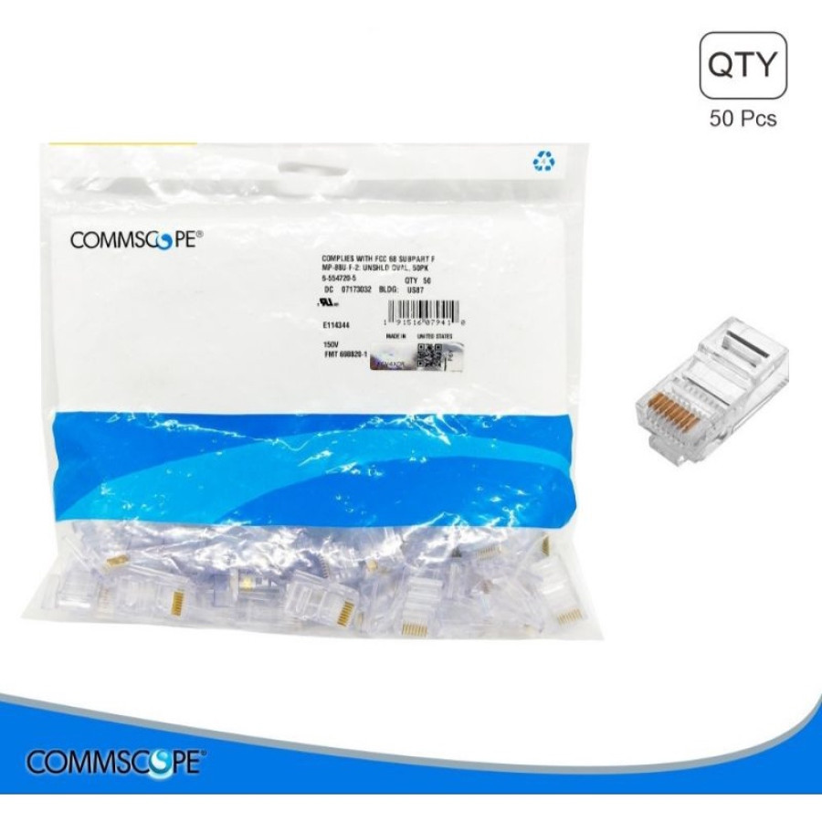 Konektor RJ45 COMSCOPE (Satuan)