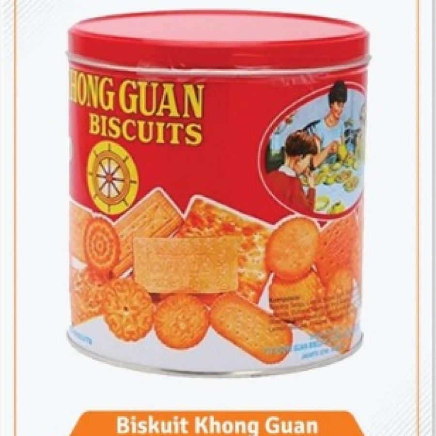 Biskuit Manis, Asin dan Gurih - Brand Khong Guan - detail