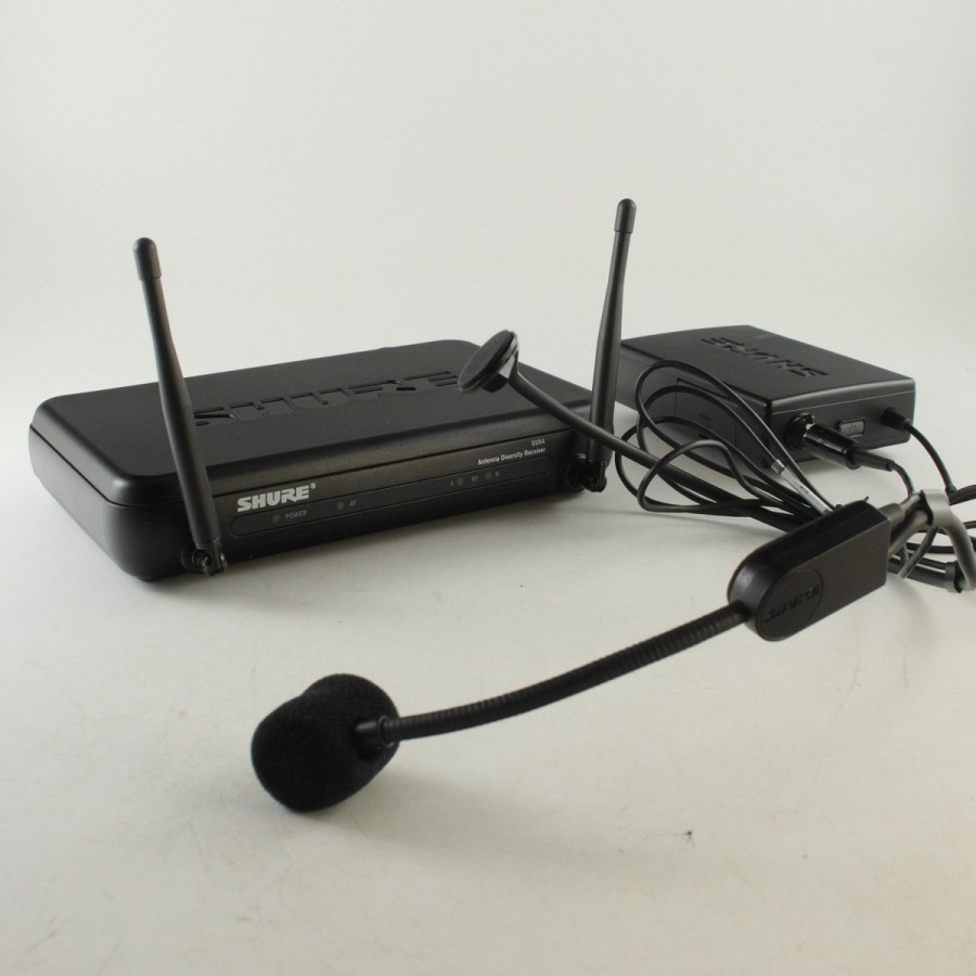 Headset System Wireless Microphone Clip On - utama