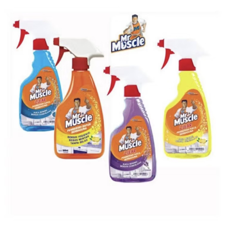MR MUSCLE Pembersih Kaca Spray 500ml