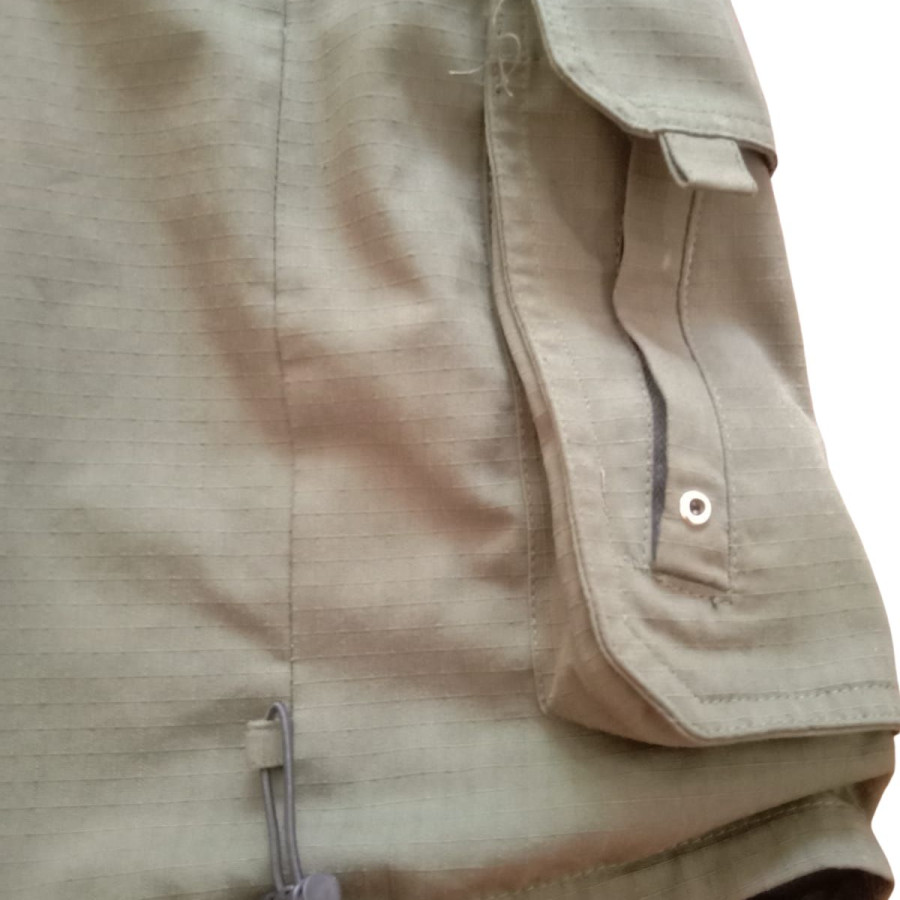 Rompi Bahan Ripstop dengan Furing - samping