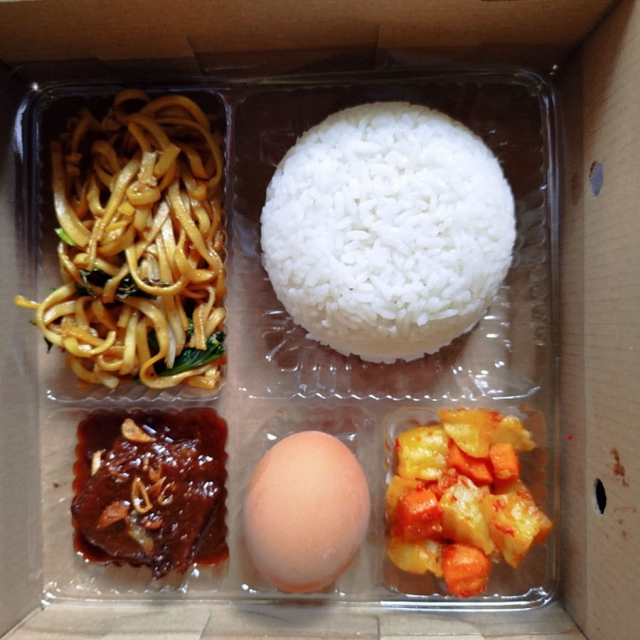 Nasi Kotak Putih