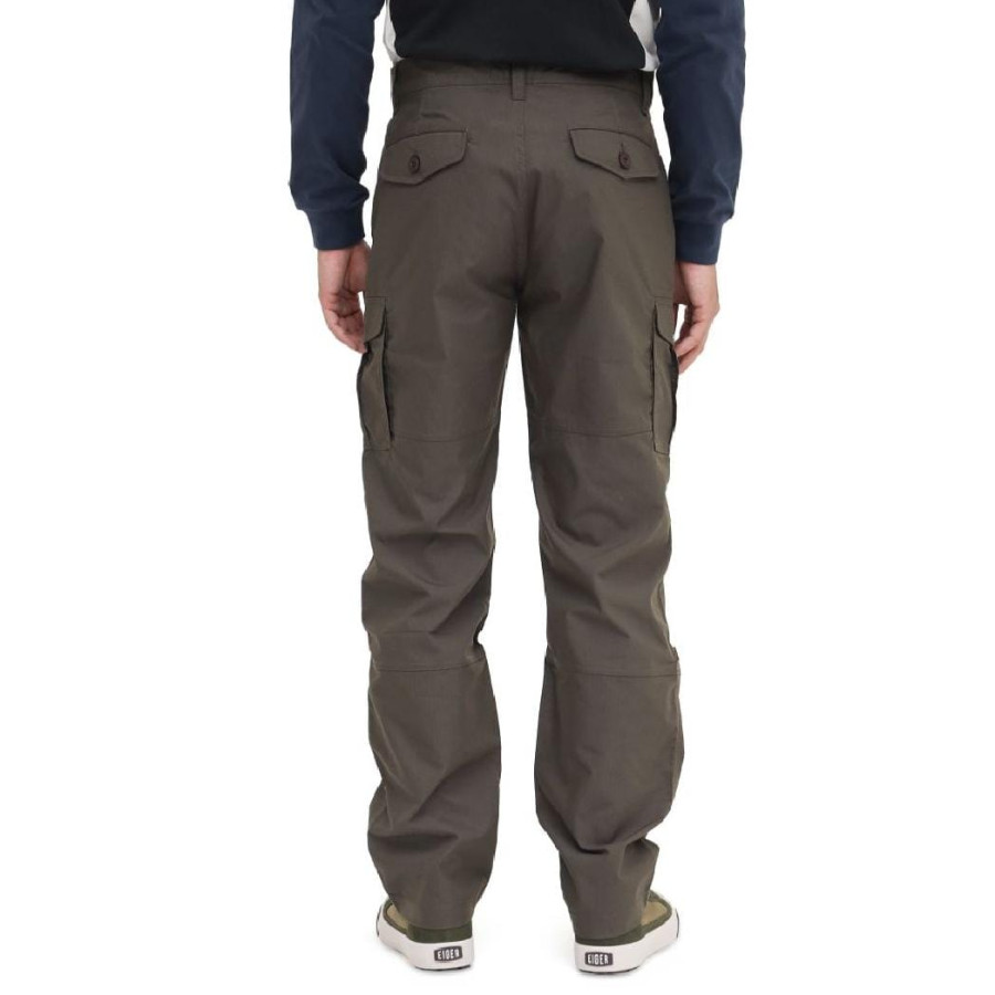 KEMEJA EIGER MEN'S ESCRAPMENT XTR LS F1, GRY DAN CELANA EIGER RIVULET ROLL UP PANT F1, DGR, - detail