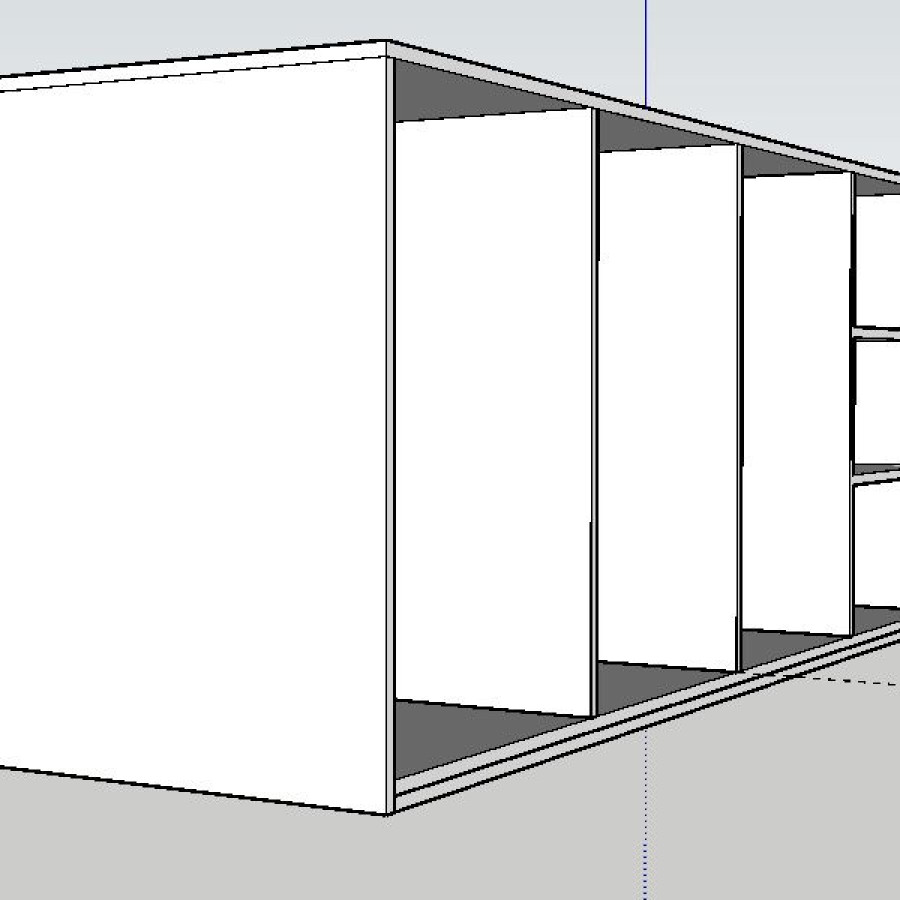 Meja custom finishing HPL Multiplex