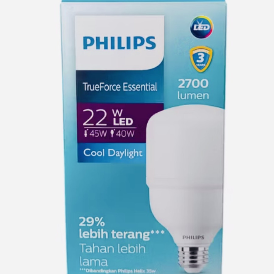 Philips Trueforce Essential Lampu LED 22Watt Putih