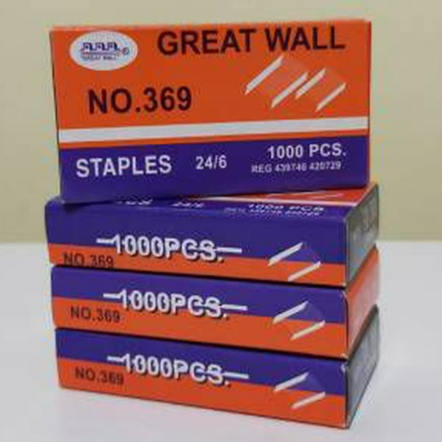 Isi Staples Besar No 369 Great Wall
