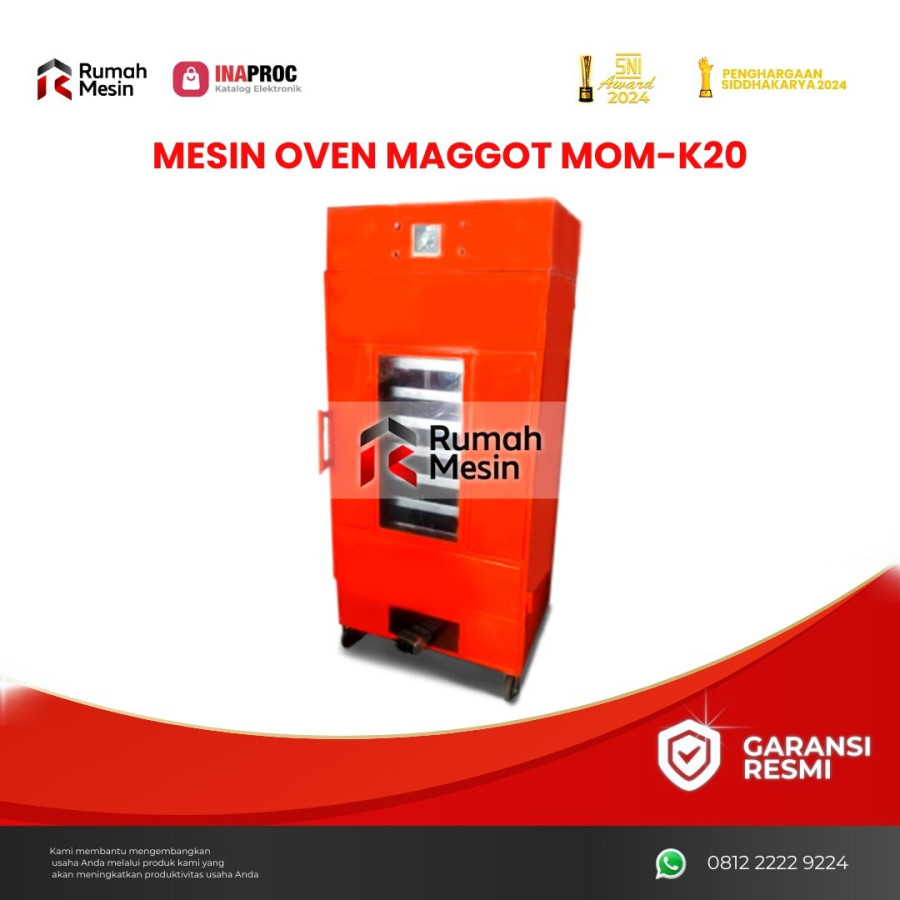 Mesin Oven Maggot MOM-K20 - depan