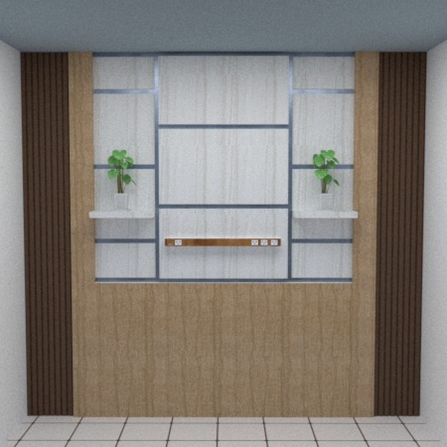 Backdrop Ruangan - depan