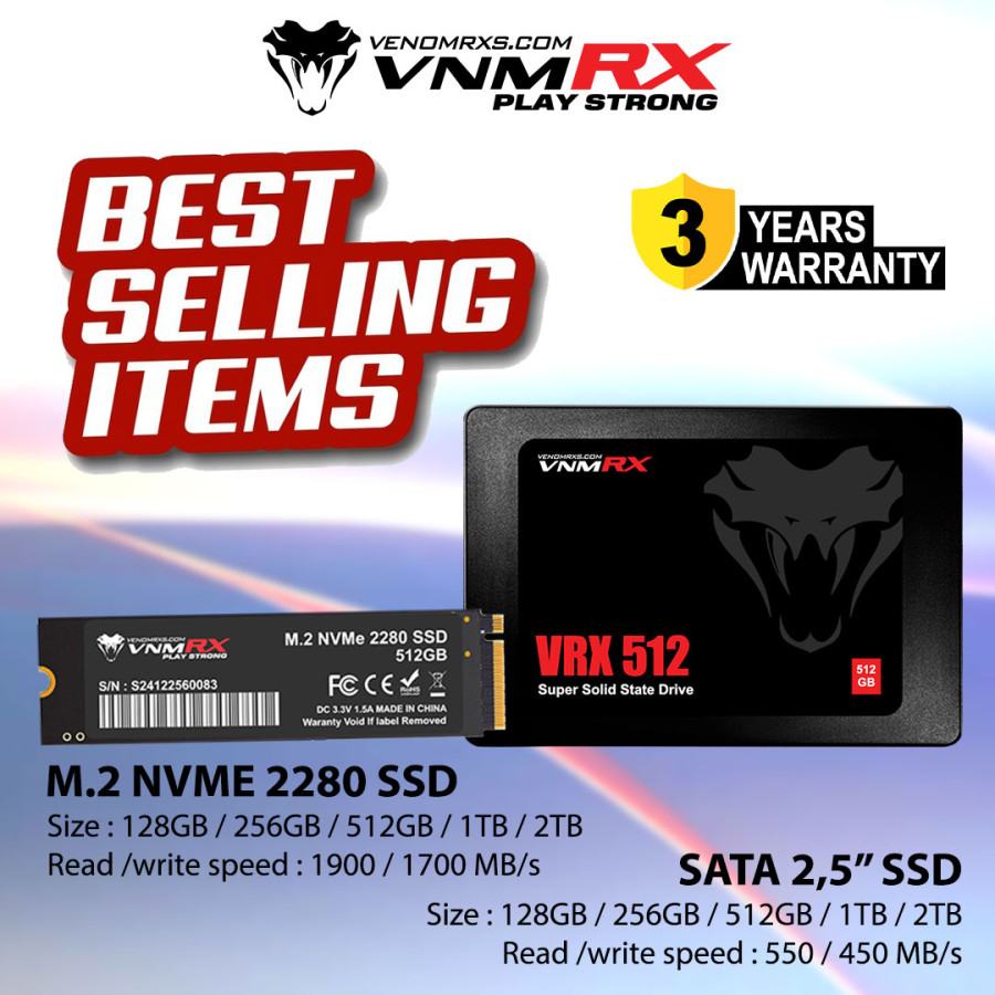 SSD NVME 512Gb