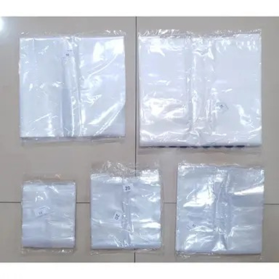 Plastik kresek ukuran 15 - depan