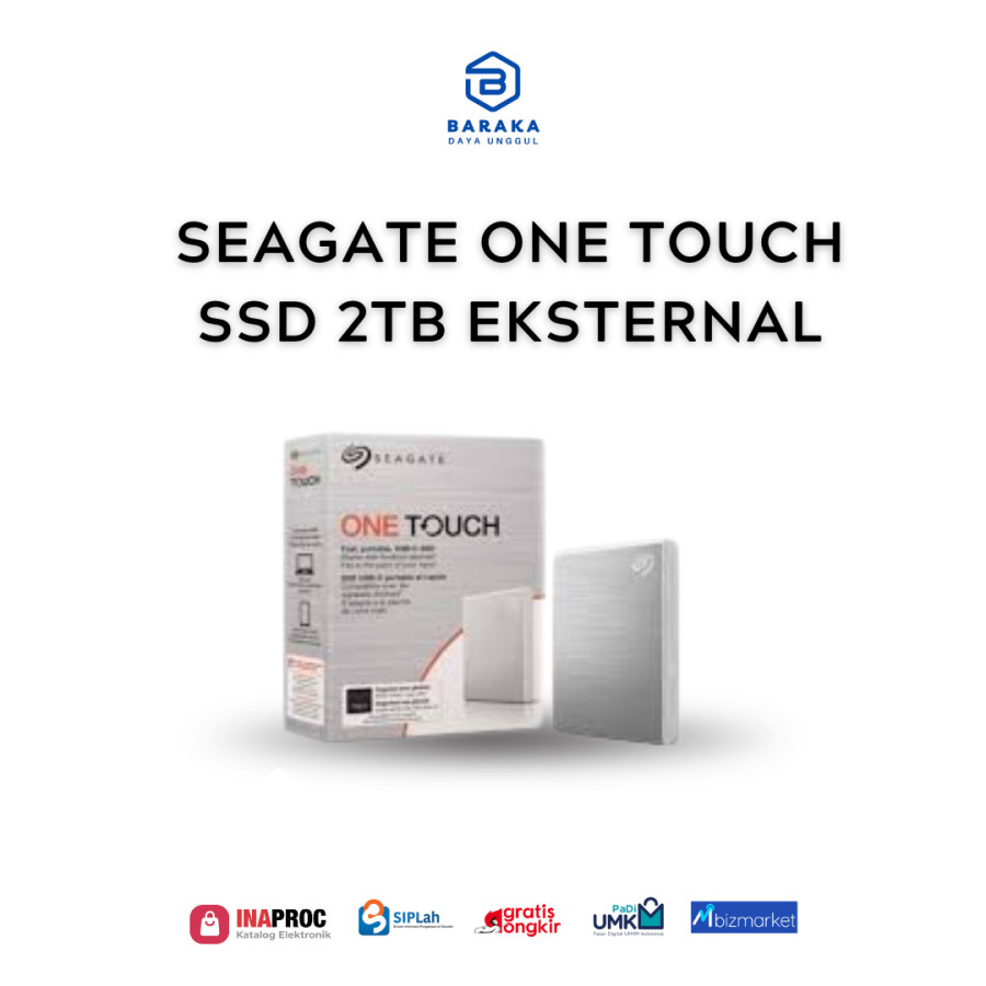 SSD 2TB EKSTERNAL SEAGATE ONE TOUCH USB-C