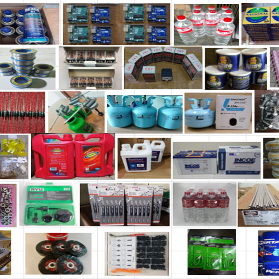 Belanja bahan praktik kompetensi keahlian Teknik Ototronik (TO)