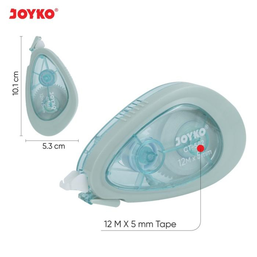 Pita Koreksi Tipe-X Protective Cap 12m x 5mm JOYKO