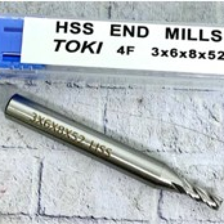 ENDMILL 3MM 4 FLUTE