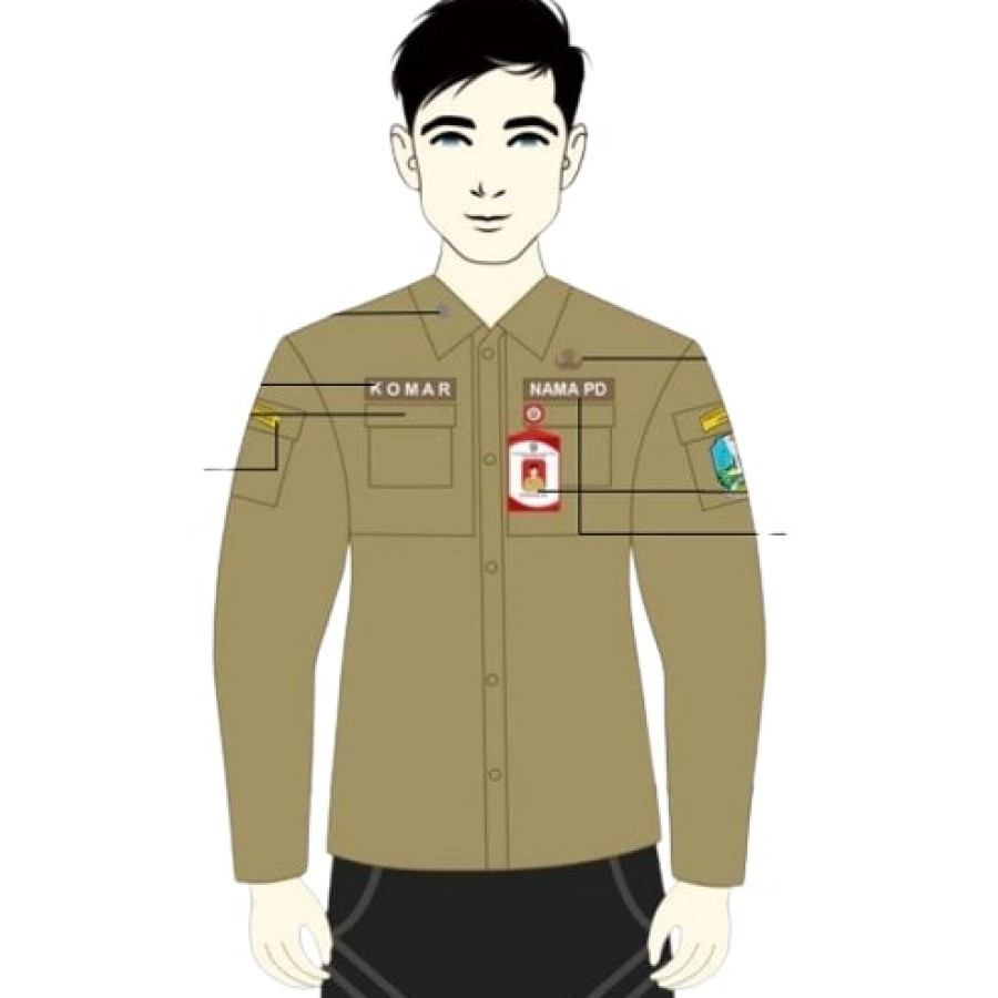 Pakaian Dinas Lapangan (Custom) - utama