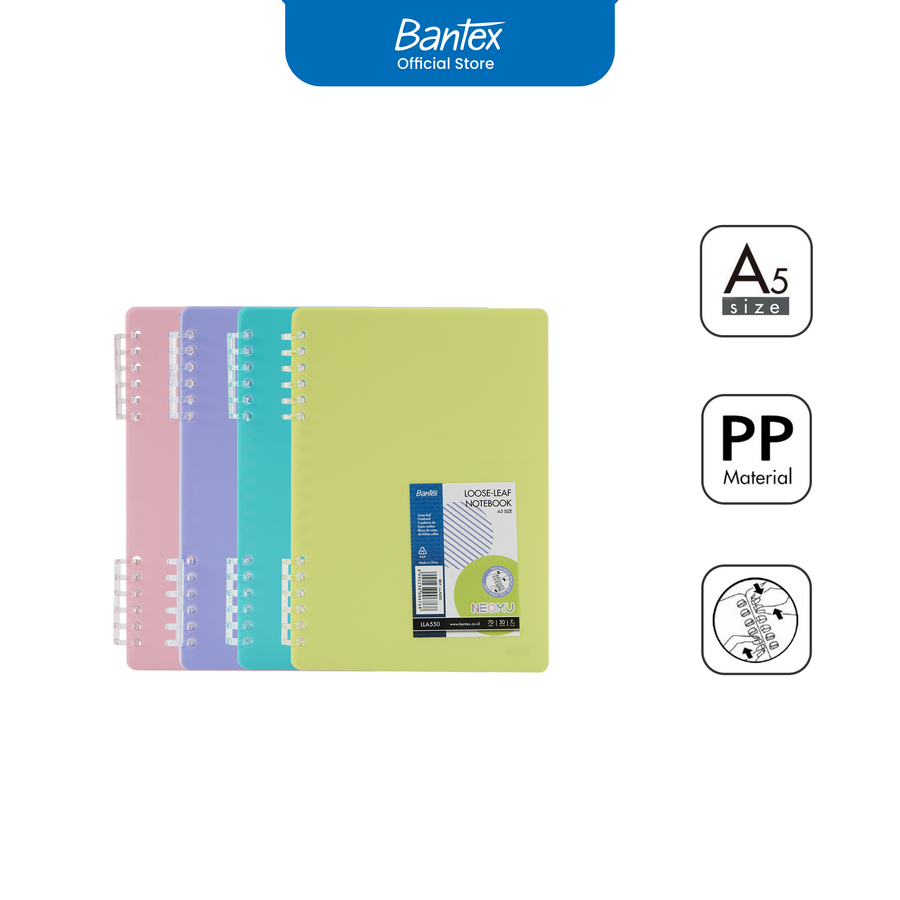 Buku Loose Leaf Ukuran A5 (14,8 x 21 cm) - depan