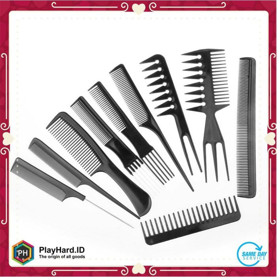 Sisir Rambut 10 SET