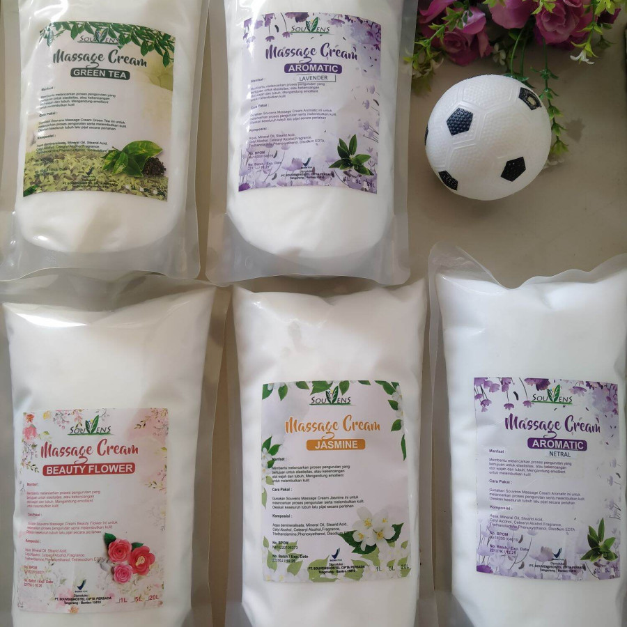 MASSAGE CREAM SOUVENS - depan