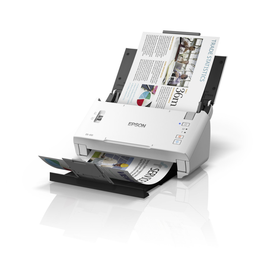 Epson WorkForce DS-410 A4 Duplex Sheet-fed Document Scanner - depan