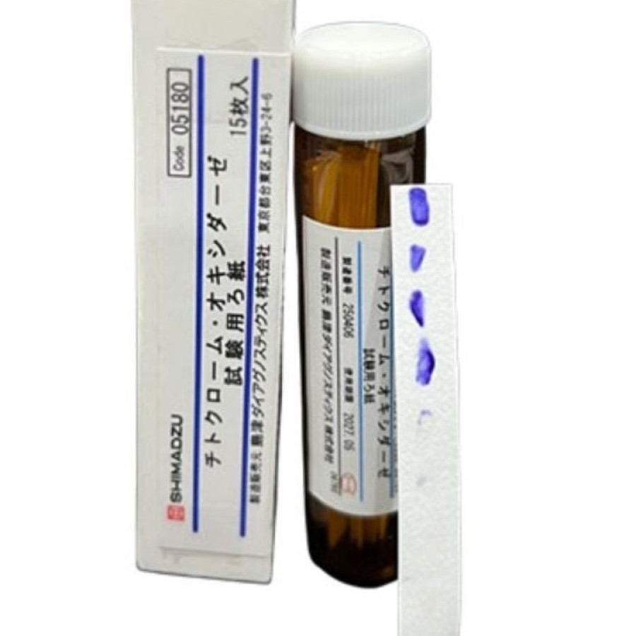 SHIMADZU - Cytochrome Oxidase Test Strip (15 strip/ botol) - utama