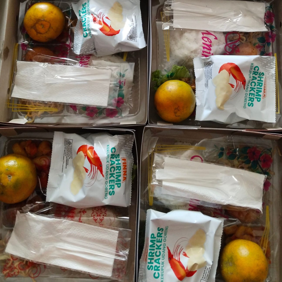 Nasi Kotak - samping