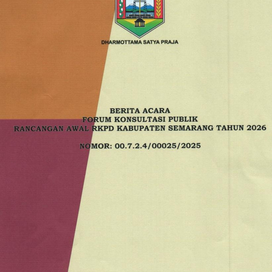 BA Konsultasi Publik Ranwal RKPD Tahun 2026
