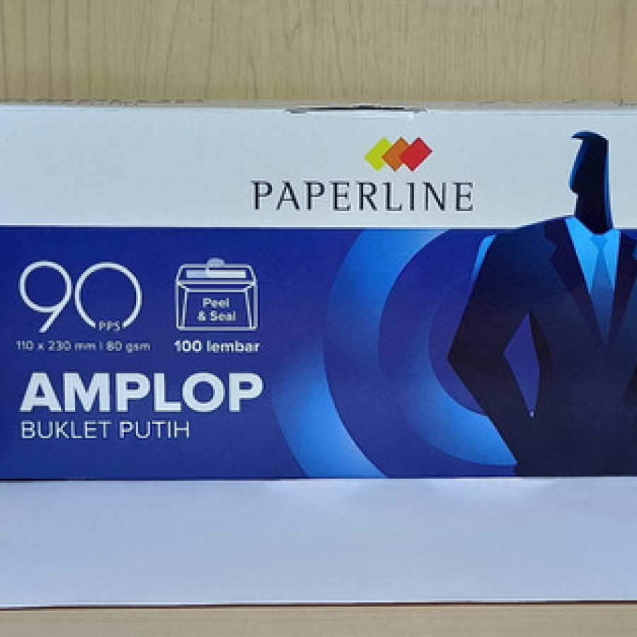 amplop putih besar uk. 110x230 isi 100 merk Paperline
