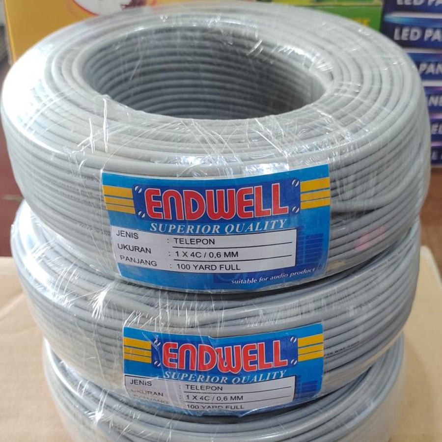 kabel telepon 4 x 0.5 mm