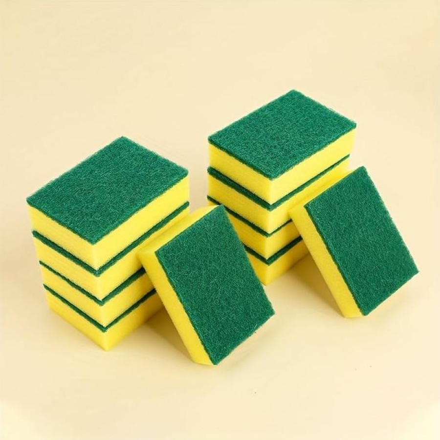 Sponge Kuning Hijau No Merk Buah
