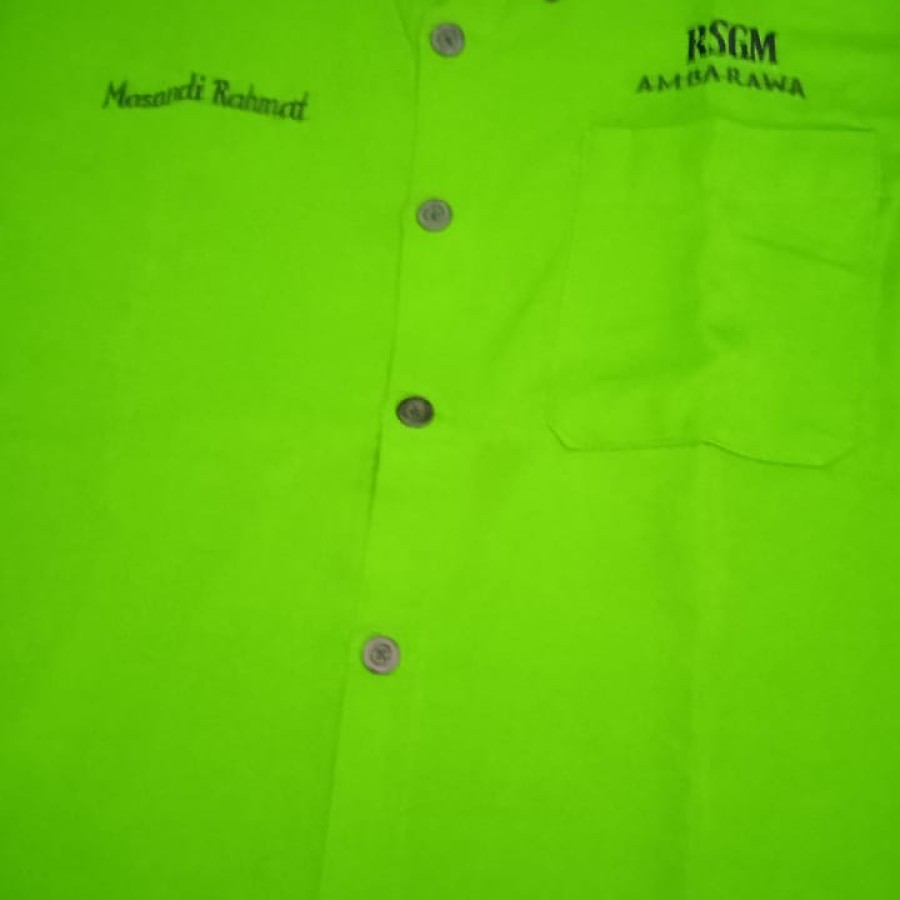 baju kerja halaman - depan