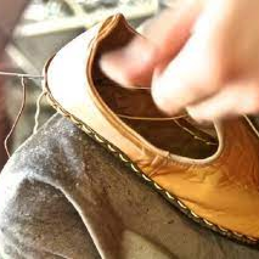 Paket Bahan Pelatihan Kejuruan Menjahit Upper Sepatu