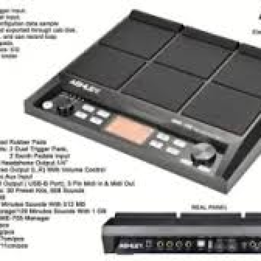 DRUM PAD ASHLEY DME 705 ORIGINAL - utama