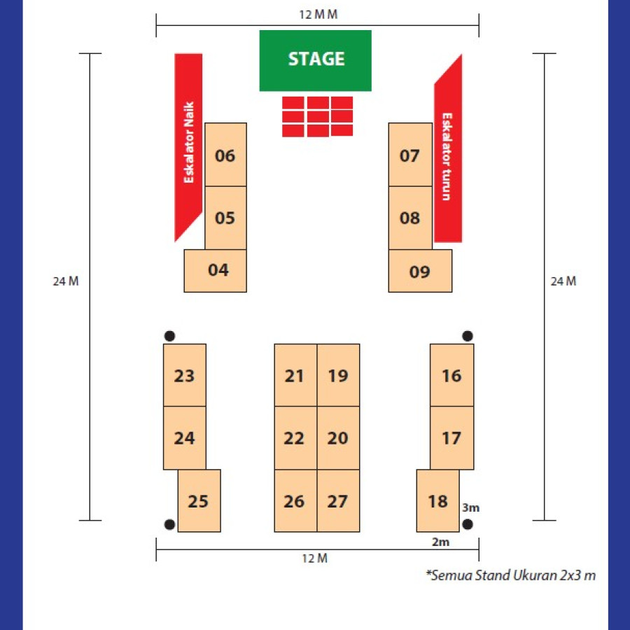 INDONESIA TOURISM And TRADE INVESTMENT EXPO 2025 Prioritas Batam - depan