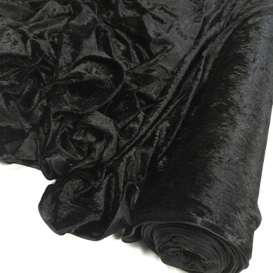 Kain Beludru Hitam 20 Meter