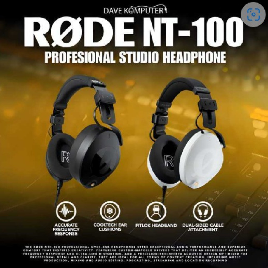 HEADPHONE RODE NTH-100