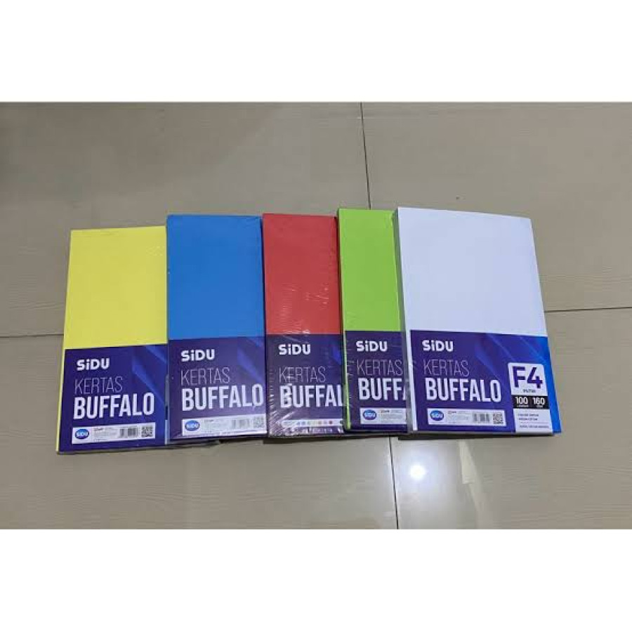 Kertas Cover Warna F4 SIDU