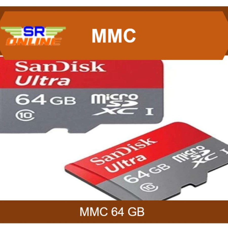 MMC 64 GB SanDisk - depan